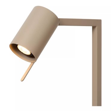 Lucide Lesley - bureaulamp - 34 x 20 x 130 cm - taupe