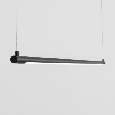 Nova Luce Elettra - hanglamp - 120 x 7 x 150 cm - 20W LED incl. - zand zwart