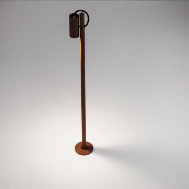 Nova Luce Darma - tuinpaal - Ø 11 x 85 cm - 7W LED incl. - IP65 - corten