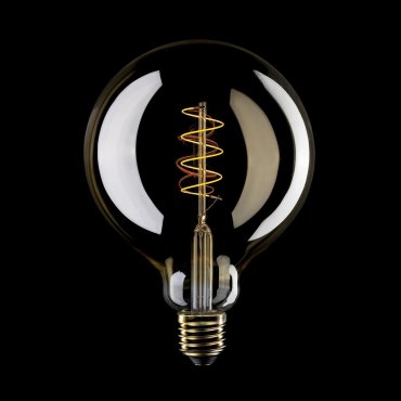 Creative Cables LED filament lamp - Ø 12,5 x 17,8 cm - E27 - 4W dimbaar - 1800K - amber