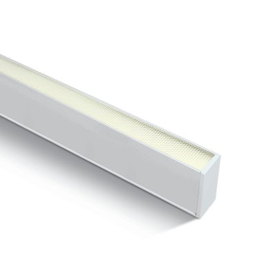 ONE Light LED Linear Profiles - plafond/hanglamp - 120 x 7 x 3,5 cm - 40W LED incl. - wit - warm witte lichtkleur