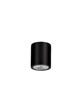 Nova Luce Lumina - buiten plafondverlichting - Ø 6,5 x 9 cm - 6W LED incl. - IP65 - donker antraciet