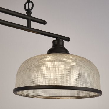 Searchlight Highworth - hanglamp - 75 x 120 cm - mat zwart