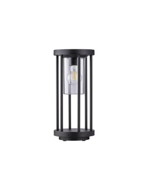 Nova Luce Elysium - tuinpaal - Ø 16 x 35 cm - IP65 - donker antraciet