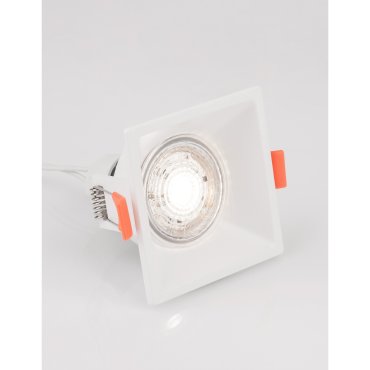 Nova Luce Staf - inbouwspot - 75 x 75 mm, 70 x 70 mm inbouwmaat - zandwit