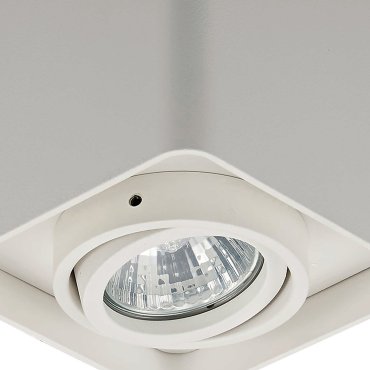 SHOWROOMMODEL - Zuma Line Quadry SL 1 - opbouwspot 1L - 10 cm - wit
