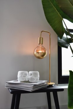 Calex LED volglas filament globelamp - Ø 12,5 x 17,6 cm - E27 - 4W dimbaar - 1800K - goud