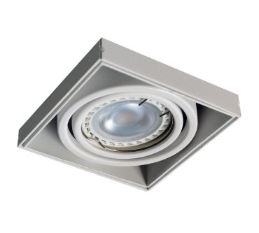 Zuma Line Oneon DL50-1 - inbouwspot met instelbare opbouwhoogte - 88 x 88 mm, 89 x 89 mm inbouwmaat - wit