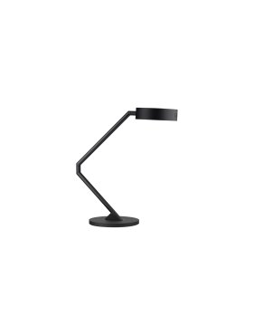 Nova Luce Afi - tafellamp - Ø 25 x 57 cm - 23W dimbare LED incl. - zwart