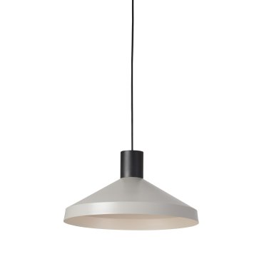 Faro Kombo - hanglamp - Ø 40 x 20,5 cm - grijs en zwart
