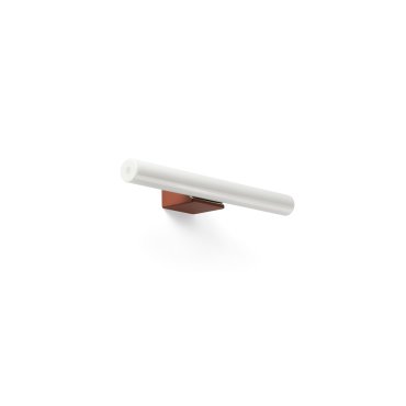 Faro Calma - wandverlichting - 30 x 5,5 cm - 5W LED incl. - IP44 - terracotta
