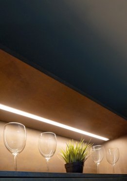 KLUS Micro-NK - LED profiel - 1,3 x 2,22 cm - geanodiseerd zilver