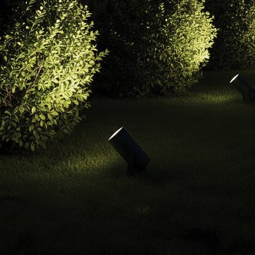 VK Lighting Sui - spot op piek - Ø 4 x 8,6 cm - 5W LED incl. - IP65 - groen