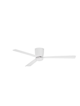 Nova Luce Dell - plafondventilator met afstandsbediening en licht optie - Ø 121,9 x 18,2 cm - wit