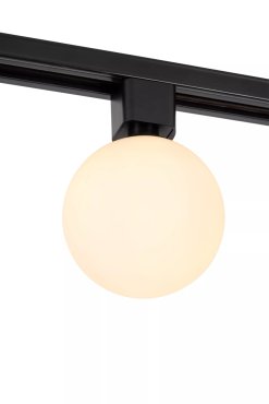 Lucide Track Tycho Railspot - 1-fase railsysteem - Ø 10 x 15 cm - opaal