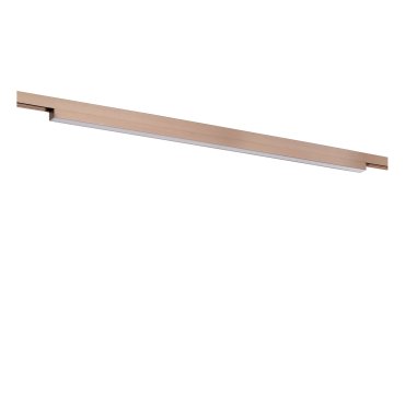 Lucide Linial Glyxx - magnetisch railsysteem - railspot - 60,2 x 1,9 x 2,7 cm - 20W LED incl. - dimfunctie en instelbare lichtkleur via app - champagne