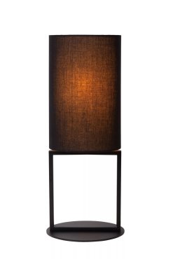 Lucide Herman - tafellamp - Ø 20 x 50 cm - zwart