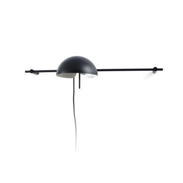 Faro Matilda - wandverlichting - 16,6 x 60 x 19,6 cm - zwart