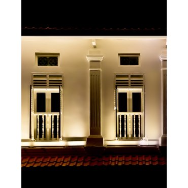 Nova Luce Wall Washer - 100 x 6,5 x 12 cm - 36W LED incl. - IP67 - zwart