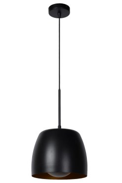 Lucide Nolan - hanglamp - Ø24 x 166,2 cm - zwart