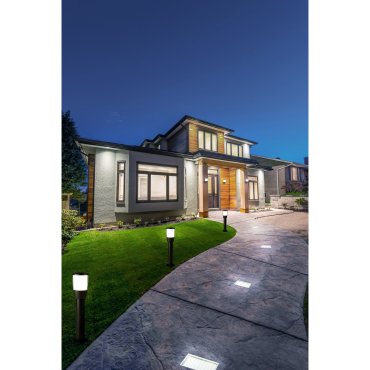 Searchlight LED Outdoor - grondspot voor buiten - 20 x 10 x 7,4 cm - 2,2W LED incl. - IP68 - transparant
