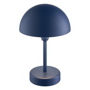 Nordlux Ellen To-Go - draadloze buiten tafellamp met laadstation - Ø 16 x 25 cm - 3 stappen dimbare - 3W LED incl. - IP44 - blauw