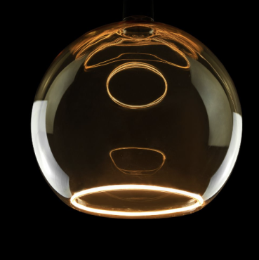 Segula LED lamp - Floating Globe - Ø 30 x 32 cm - E27 - 5W dimbaar - 2200K - amber
