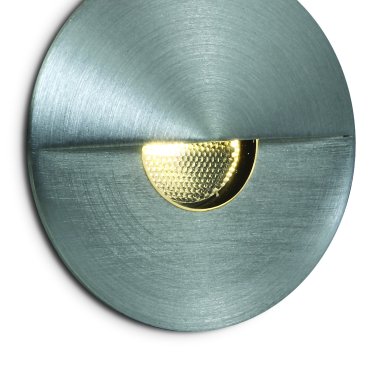 ONE Light - buiten wandverlichting - Ø 4,2 cm - 1W dimbare LED incl. - IP65 - aluminium