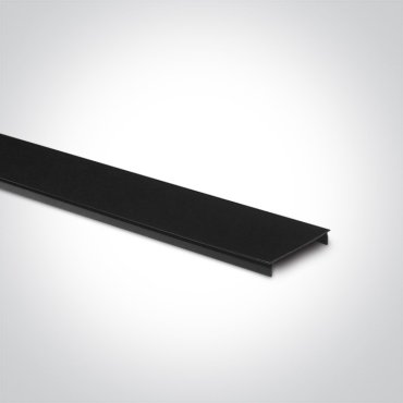 ONE Light magnetisch railsysteem MAXI - opbouwprofiel - 3 meter - 7,5 x 5 cm - zwart