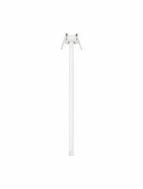 Nova Luce Stilvi - plafondlamp - Ø 5 x 44 cm - 4W LED incl. - zandwit