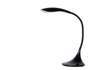 Lucide Emil - bureaulamp -12 x 22 x 37,5 cm - 4,5W dimbare LED incl. - zwart