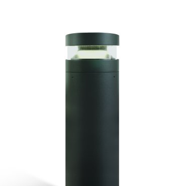 ONE Light Project Bollard - tuinpaal - Ø 16 x 60 cm - 20W LED incl. - IP65 - antraciet - witte lichtkleur