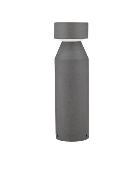 Nova Luce Lua - tuinpaal - Ø 16 x 55,5 cm - 12W LED incl. - IP65 - zwart