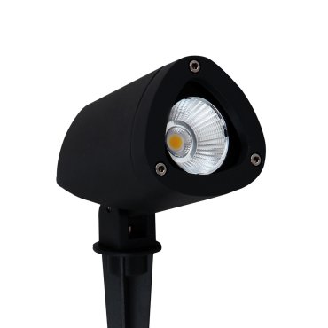 Nova Luce Inside - grondspot op piek - 28 cm - 7W LED incl. - IP65 - zwart