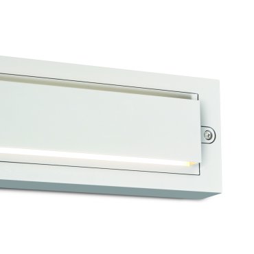 ONE Light Outdoor Wall Bricks II - buiten wandverlichting - 25,5 x 9 x 4 cm - 6W LED incl. - IP65 - wit