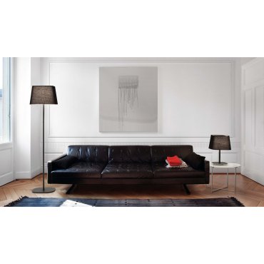 Faro Sweet - tafellamp - 30 x 30 x 40 cm - mat zwart