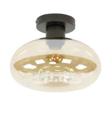 Vico Soll - plafondlamp - Ø 27 x 20 cm - amber
