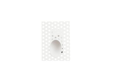 Projectlight Boulogne - inbouw wandverlichting - 8 x 11 cm - 1W dimbare LED incl. - wit