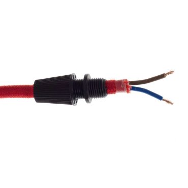 Creative Cables - snoeraanspanner - Ø 1,3 x 1,7 cm - zwart