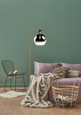 Lucide Julius - staanlamp - Ø 28 x 158 cm - zwart