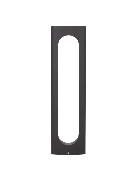 Nova Luce Portal - tuinpaal - 17,8 x 65 x 6,9 cm - 14W LED incl. - IP54 - donker antraciet