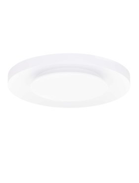 Nova Luce Pada - plafondlamp - Ø 60 x 5 cm - 37W dimbare LED incl. - zandwit