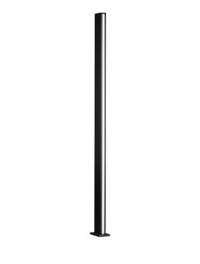 Nova Luce Sasso - tuinpaal - 15 x 170 x 9,5 cm - 22W LED incl. - IP54 - donker antraciet