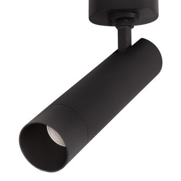Nova Luce Nap - spot voor magnetisch profielsysteem - Ø 3 x 19 cm - 10W LED incl. - zwart - warm witte lichtkleur