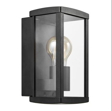 Nordlux Luchy - buiten wandverlichting - 12 x 11 x 22,7 cm - IP44 - zwart
