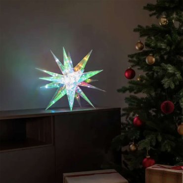 Konstsmide Diamond Star - tafellamp - 54 x 54 x 54 cm - multicolor