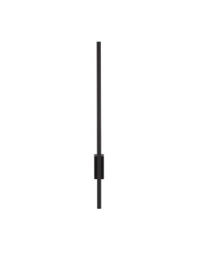 Nova Luce Tien - wandlamp - 1,5 x 8,3 x 60 cm - 10W LED incl. - zandzwart