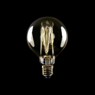 Creative Cables LED filament lamp - Ø 9,5 x 14 cm - E27 - 7W dimbaar - 2700K - amber
