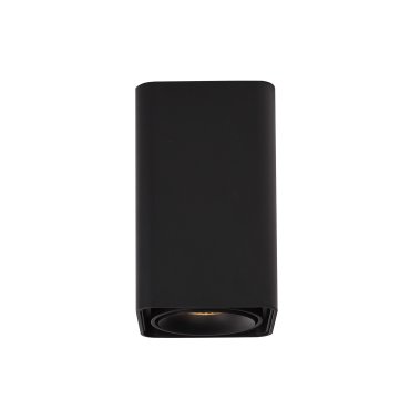 SHOWROOMMODEL - Dobac Batumi Longer - opbouwspot 1L - 10 x 10 x 17 cm - 8W LED incl. - zwart