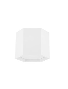 Nova Luce Samba - plafondlamp - 25 x 20 cm - 10W LED incl. - zandwit